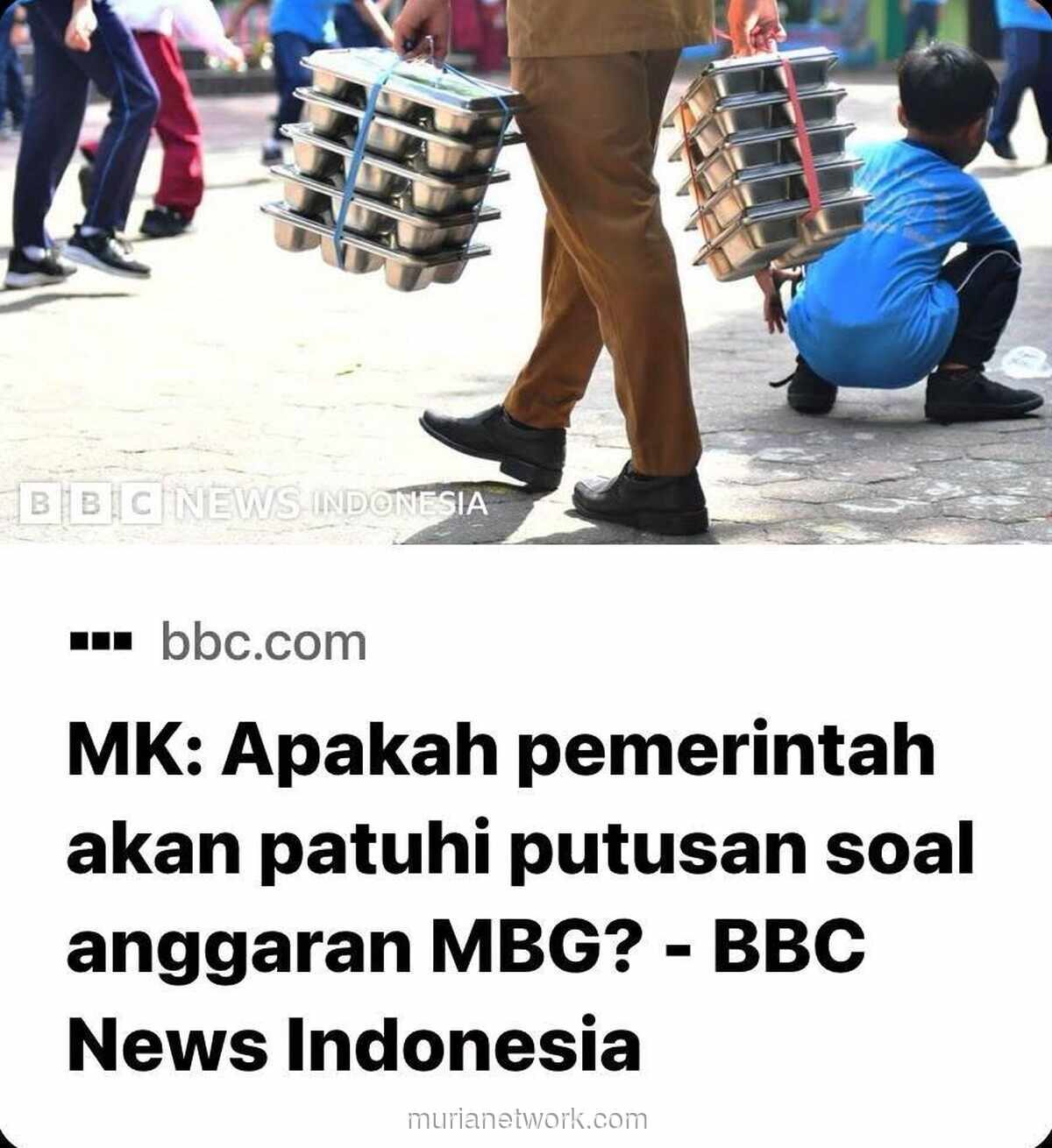Putusan MK soal Anggaran MBG: Siasat di Balik Pos Pendidikan