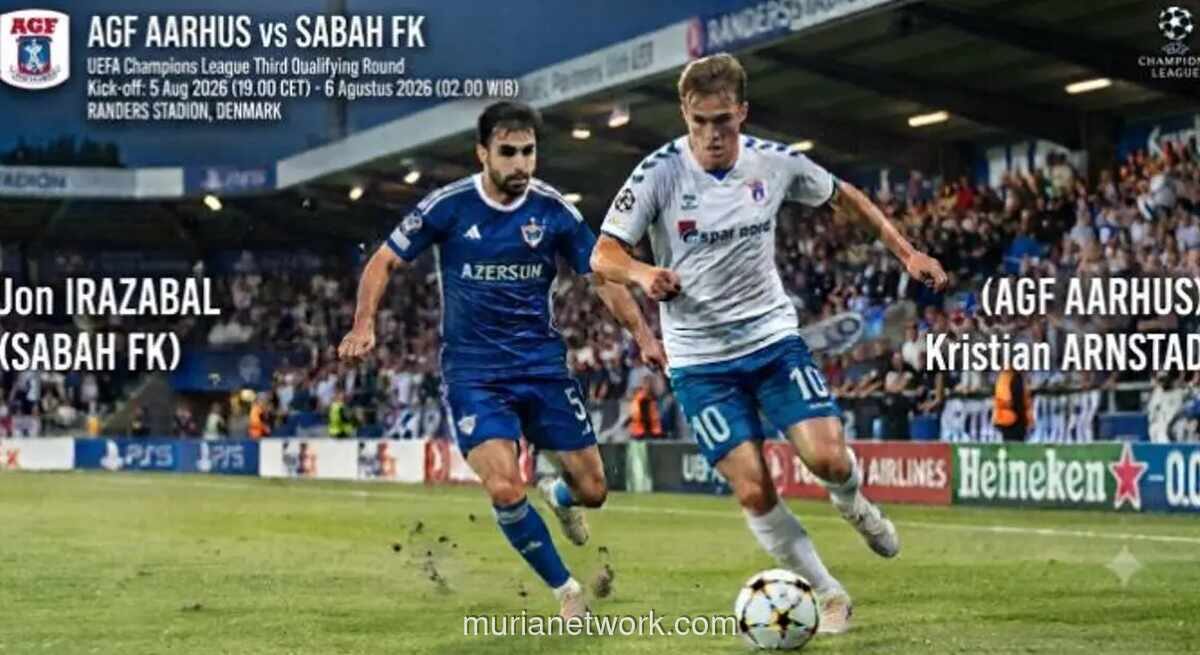 AGF Aarhus dan Sabah Bersiap untuk Laga Kualifikasi Liga Champions