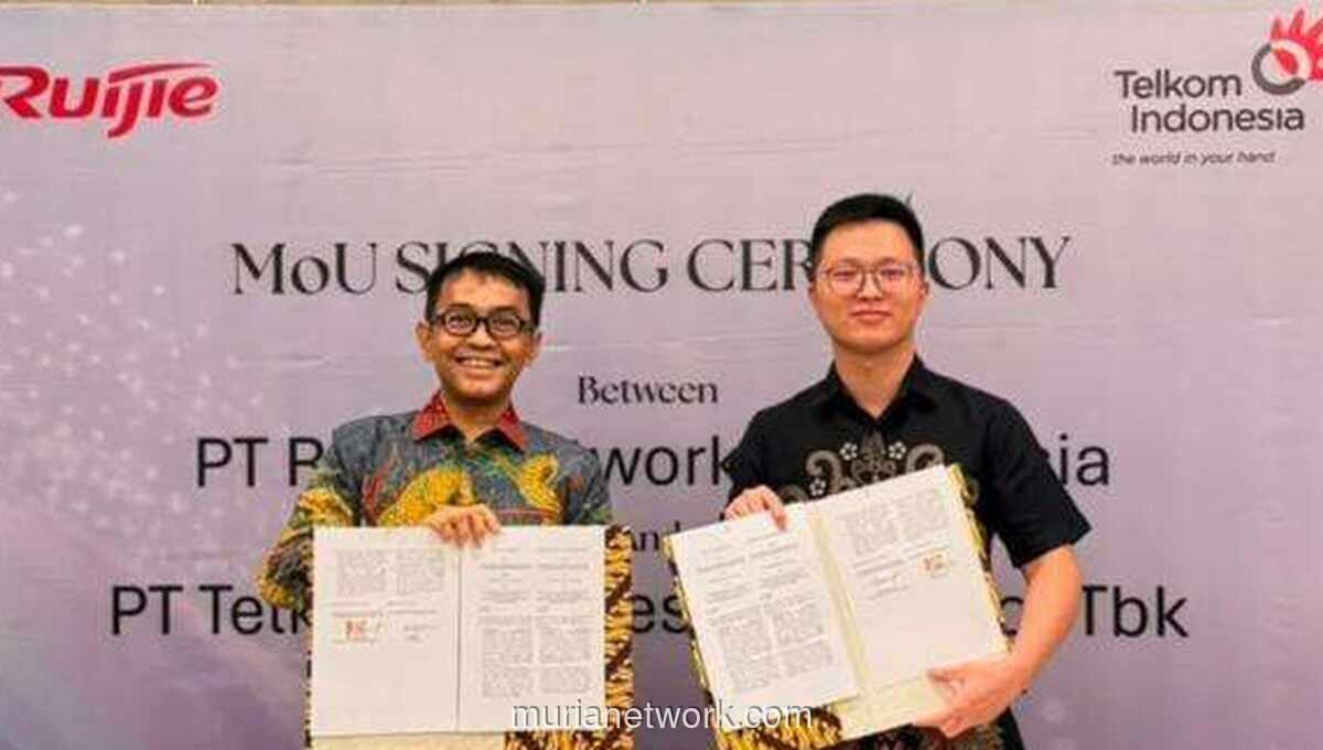 Telkom Jalin Kemitraan dengan Ruijie Networks untuk Perkuat Solusi Jaringan Korporasi