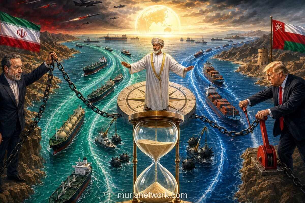 AS, Iran, dan Oman Mendekati Kesepakatan Buka Selat Hormuz