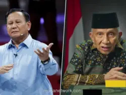 Amien Rais Minta Prabowo Jaga Jarak dengan Trump