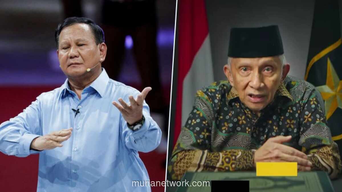 Amien Rais Minta Prabowo Jaga Jarak dengan Trump