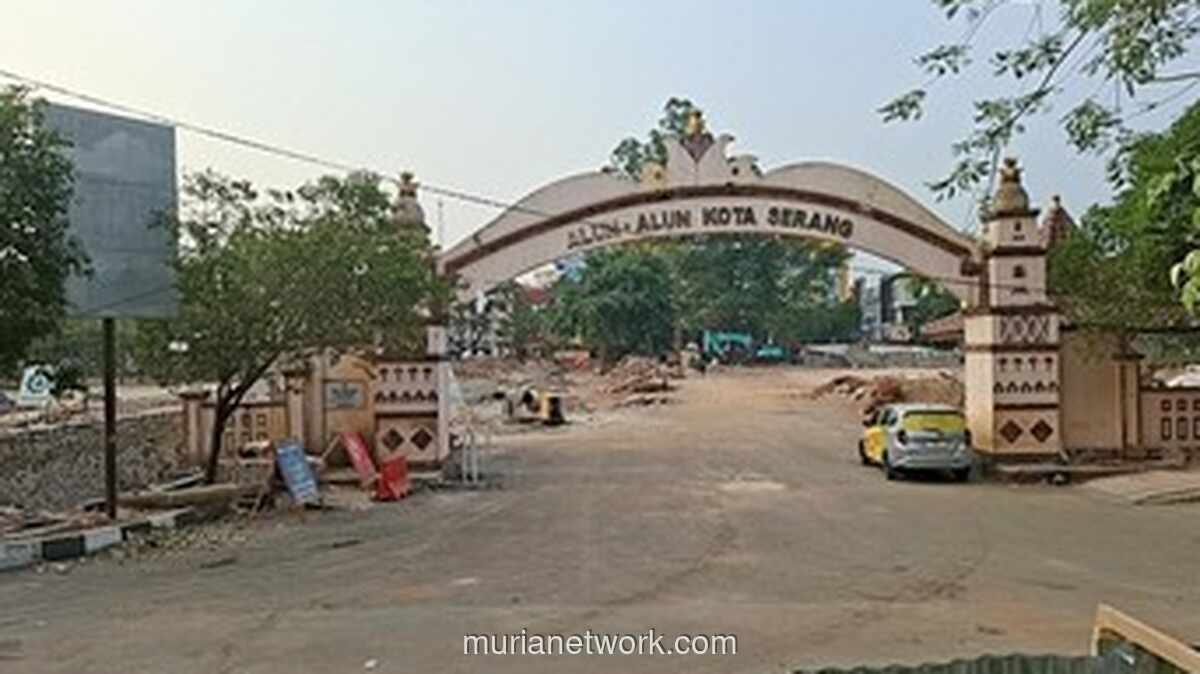Revitalisasi Alun-Alun Serang Rp 48 Miliar, Hadirkan Patung Golok hingga Air Siap Minum