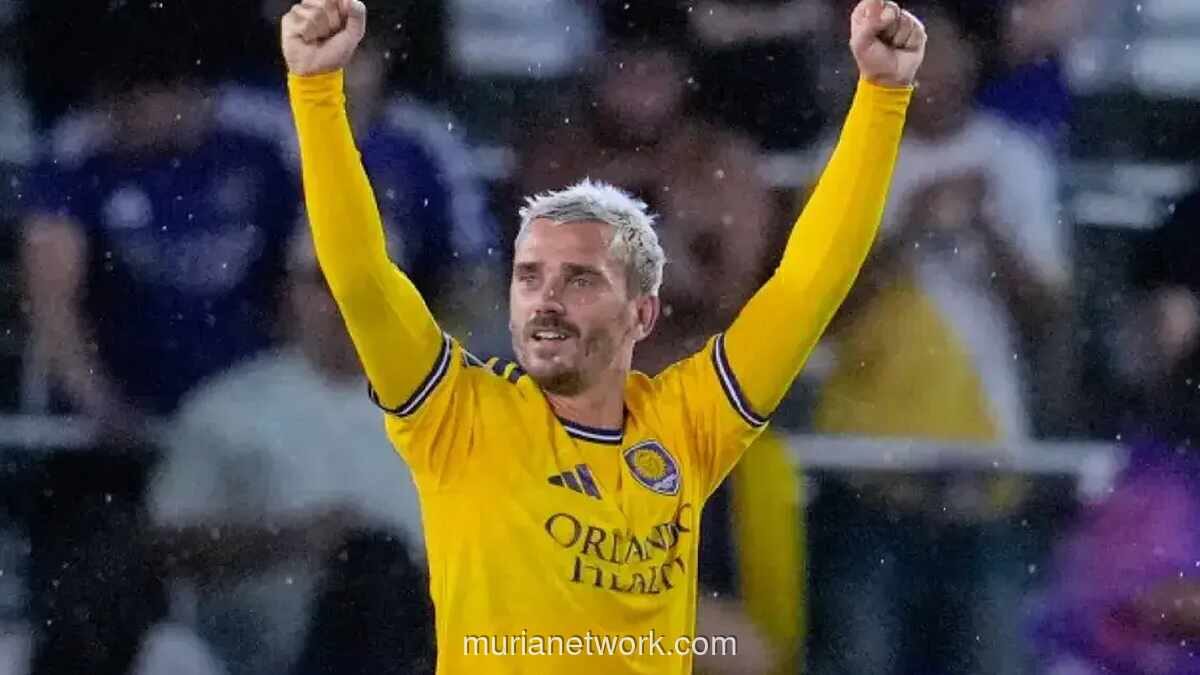 Griezmann Terima Jersey Khusus dari Atletico San Luis Sebelum Laga Leagues Cup
