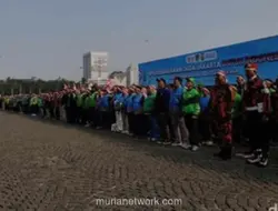 TNI-Polri dan Warga Jakarta Gelar Apel Kebangsaan, Tegaskan Komitmen Jaga Ibu Kota