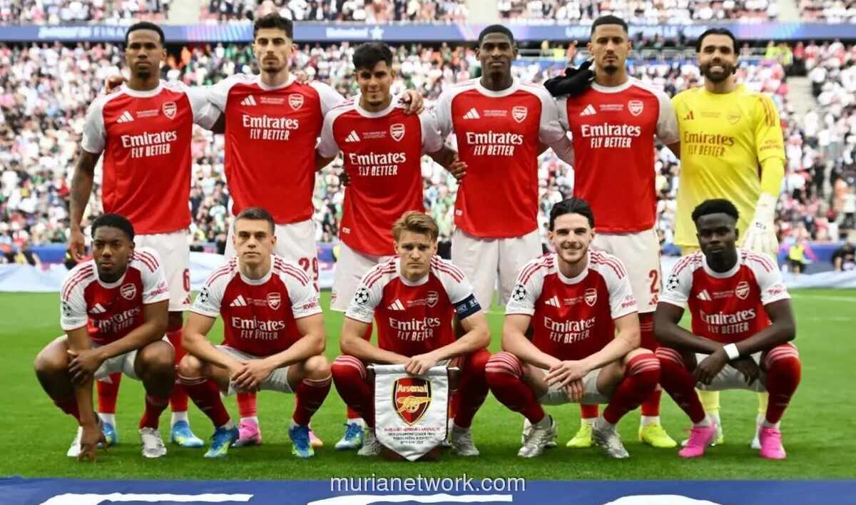 Arsenal Uji Kekuatan Lawan Como di Laga Pamungkas Pramusim