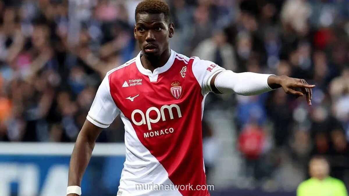 Cedera Hamstring Kambuh, Monaco dan Pogba Sepakat Akhiri Kontrak Lebih Awal