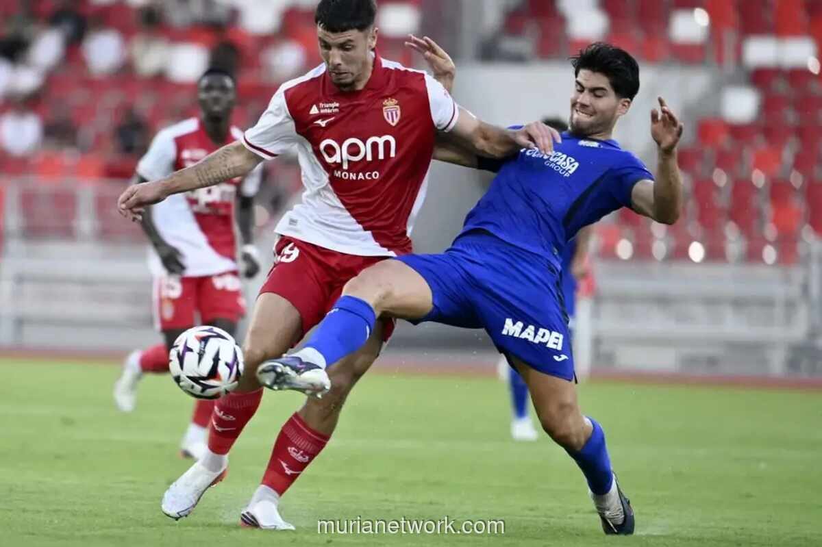 AS Monaco Taklukkan Getafe 1-0 dalam Uji Coba Pramusim