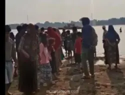 Dua Remaja Perempuan Tenggelam di Sungai Batanghari, Warga Gotong Royong Cari Korban