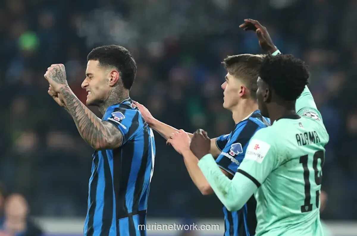 Atalanta Hajar Schalke 3-0, Sassuolo Takluk dari Augsburg