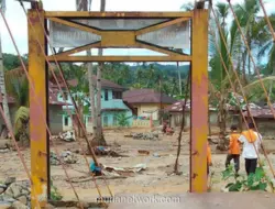 Banjir Rendam Empat Kelurahan di Tapanuli Tengah, Ratusan Warga Masih Mengungsi