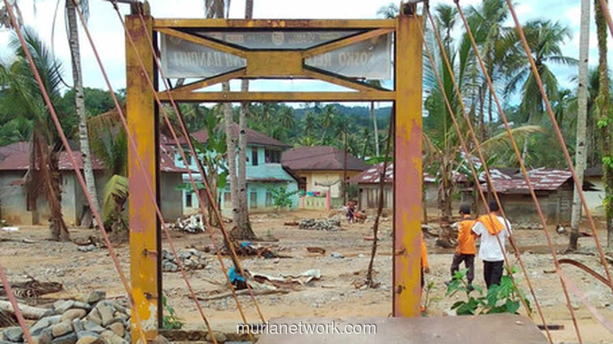 Banjir Rendam Empat Kelurahan di Tapanuli Tengah, Ratusan Warga Masih Mengungsi