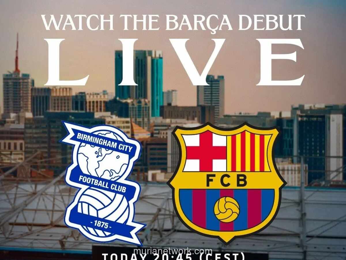 Barcelona Uji Kekuatan Lawan Birmingham City di Laga Pramusim