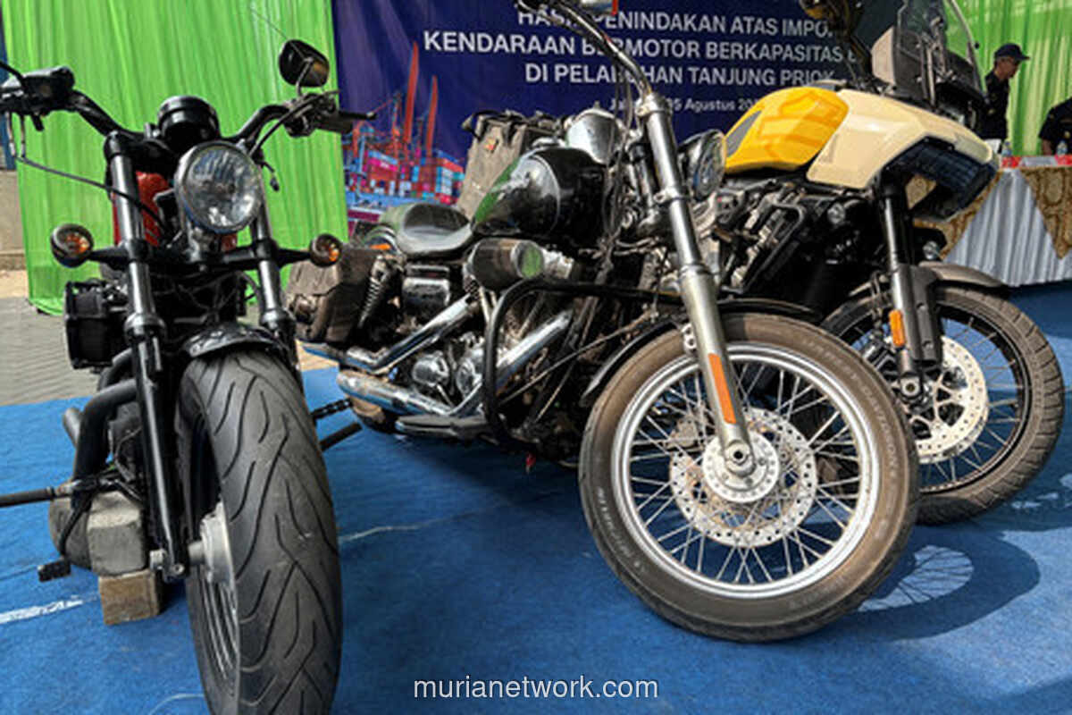 Bea Cukai Gagalkan Impor Ilegal Harley-Davidson Bekas dari China