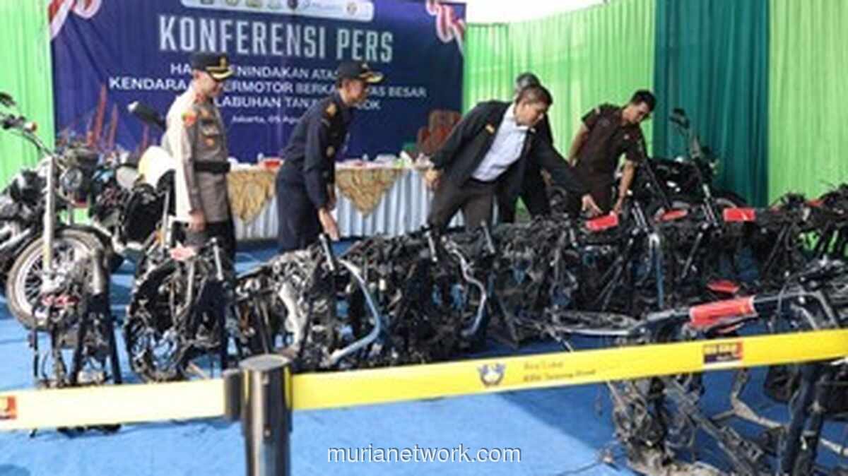 Bea Cukai Tanjung Priok Gagalkan Penyelundupan Harley-Davidson Bekas