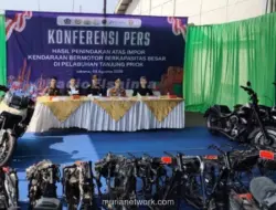 Bea Cukai Tanjung Priok Sita 25 Unit Motor Harley-Davidson Ilegal dari China