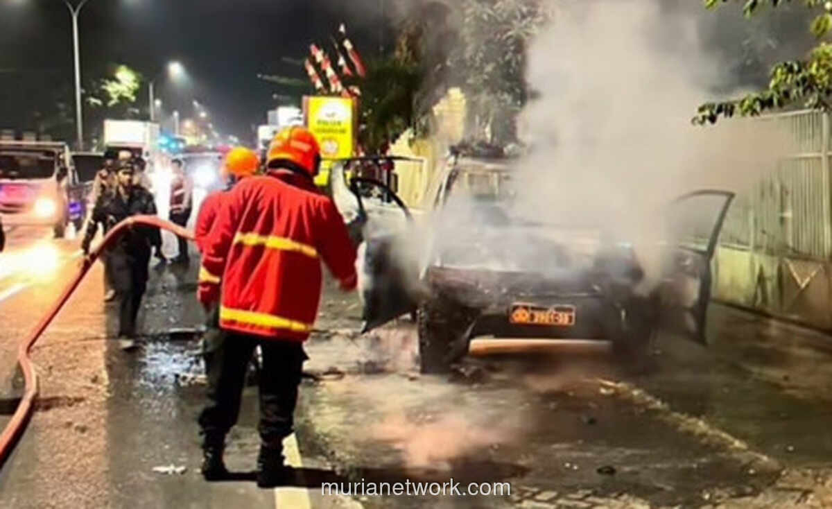 Bentrok Suporter di Pasuruan, Satu Mobil Dinas Polisi Rusak