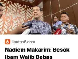 Nadiem Makarim dan Pertaruhan Besar di Balik Vonis Ibam