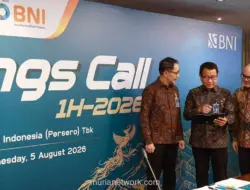 BNI Catat Laba Bersih Rp10,8 Triliun pada Semester I-2026, Kredit Tumbuh 24,4 Persen