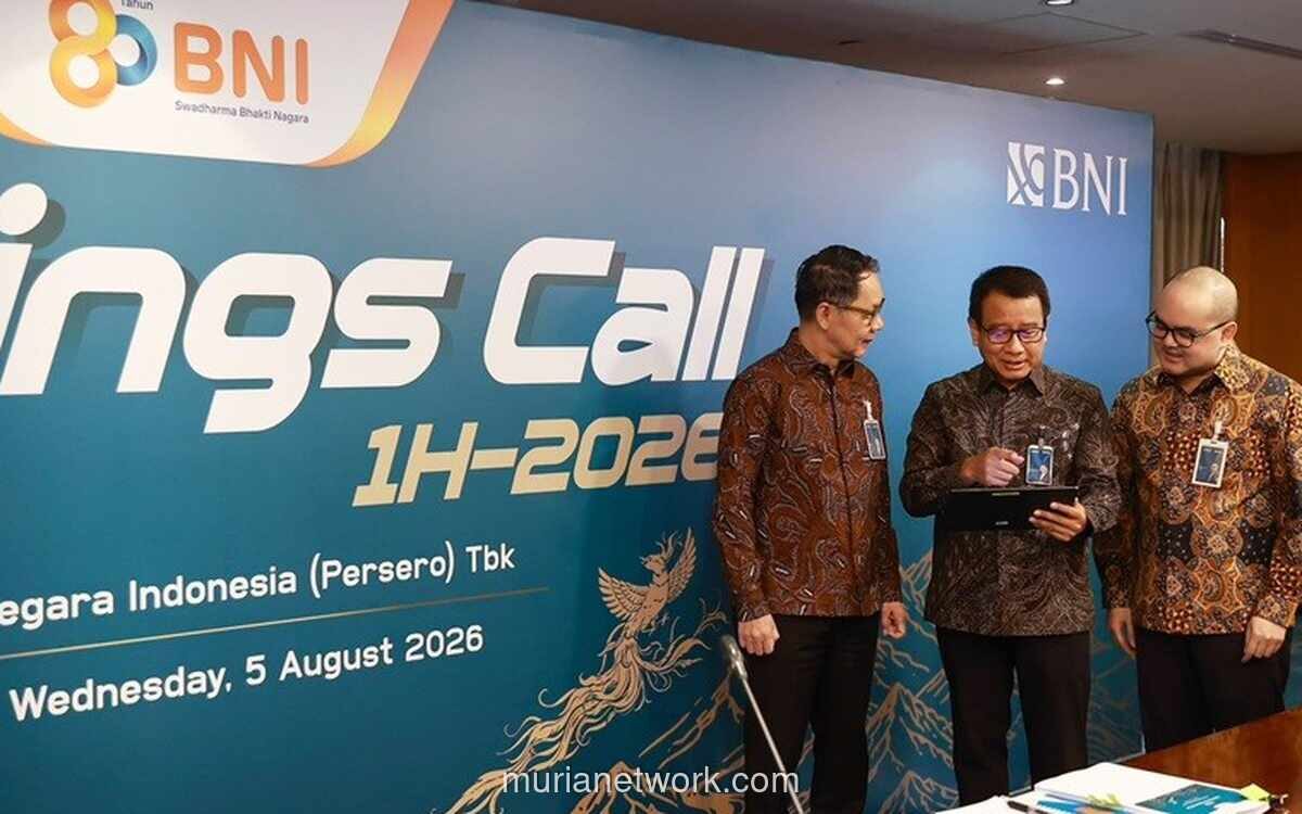 BNI Catat Laba Bersih Rp10,8 Triliun pada Semester I-2026, Kredit Tumbuh 24,4 Persen