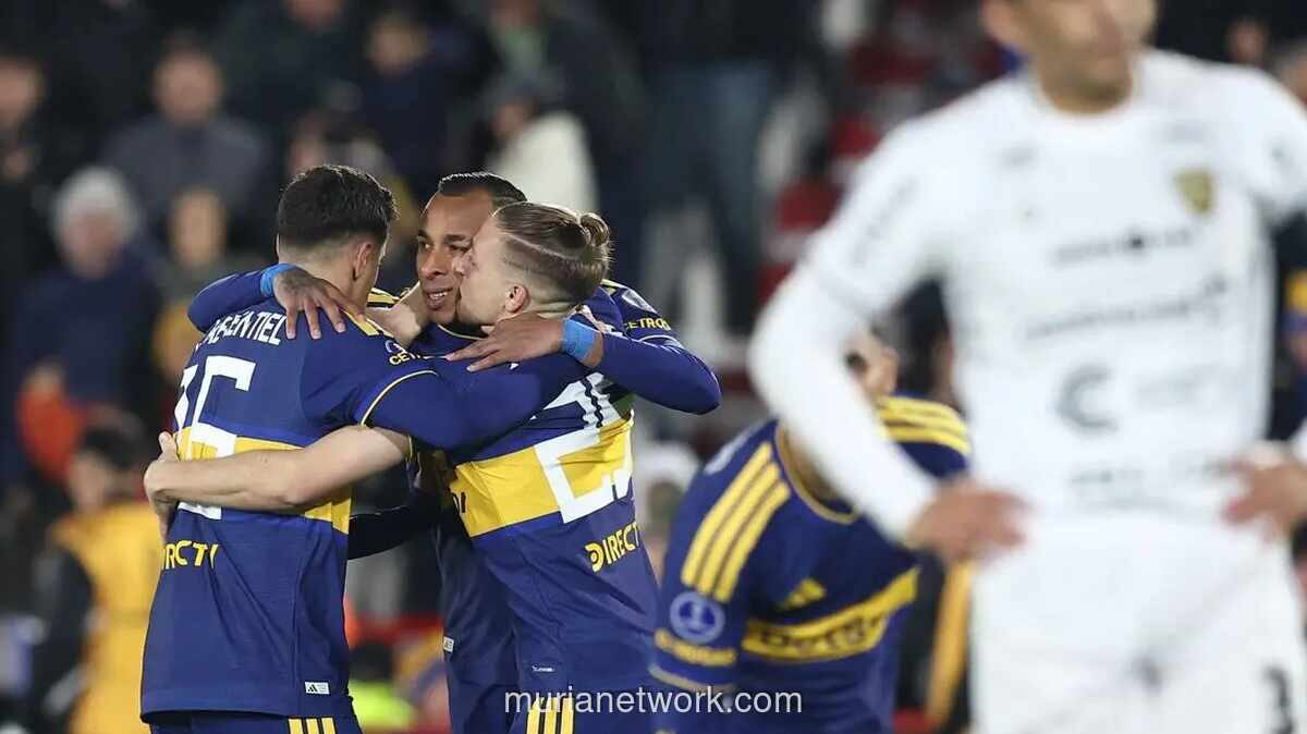 Boca Juniors Bangkit dan Taklukkan Recoleta 3-1 di Copa Sudamericana
