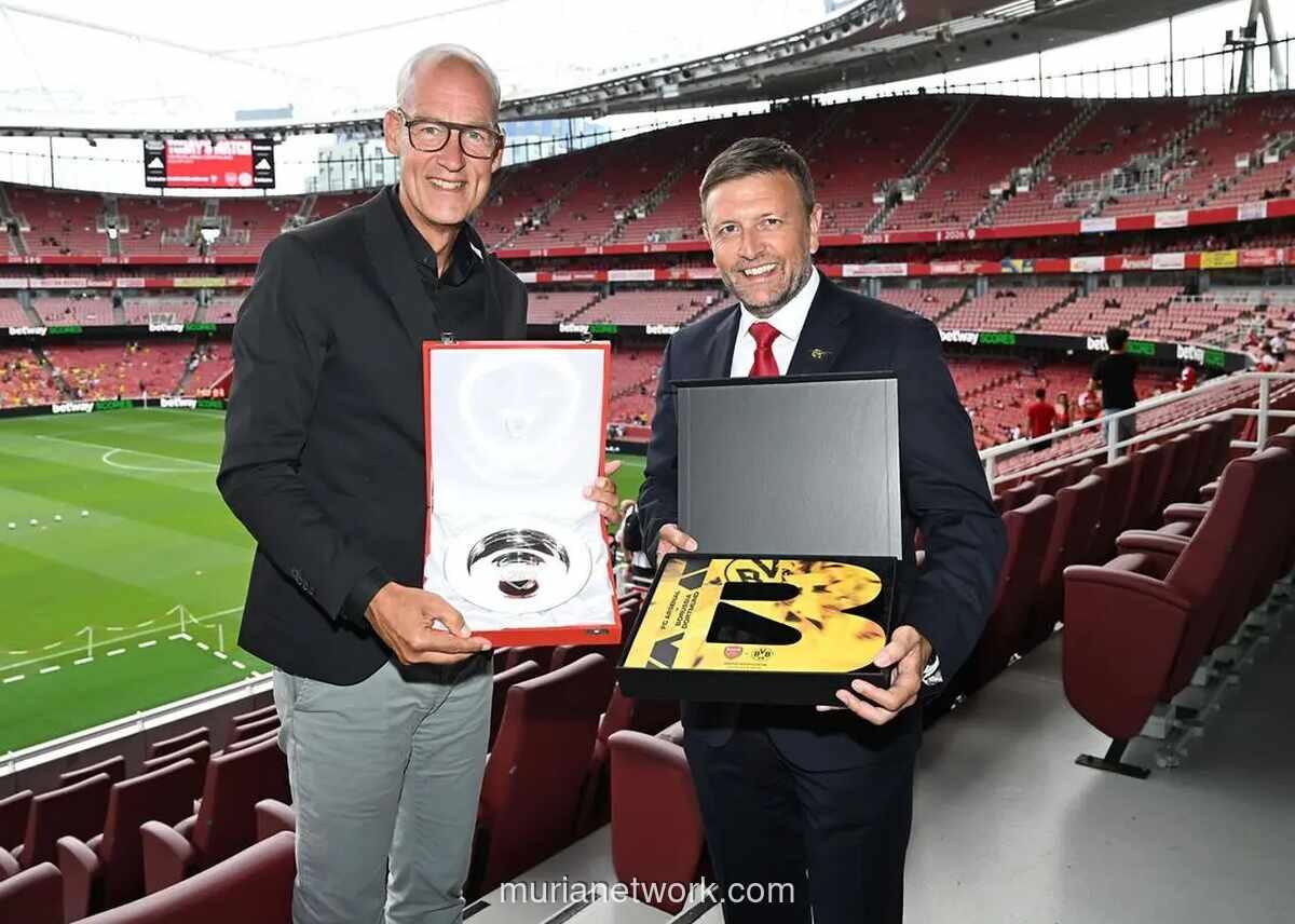 Dortmund Kalahkan Arsenal 3-2 di Emirates Cup, Tapi Kalah Adu Penalti