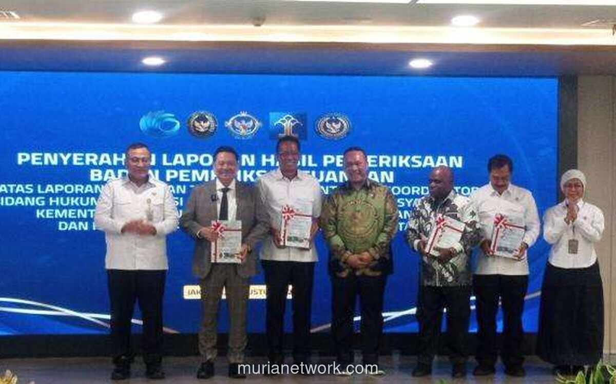 BPK Beri Opini WTP untuk Empat Kementerian di Bawah Kemenko Kumham Imipas