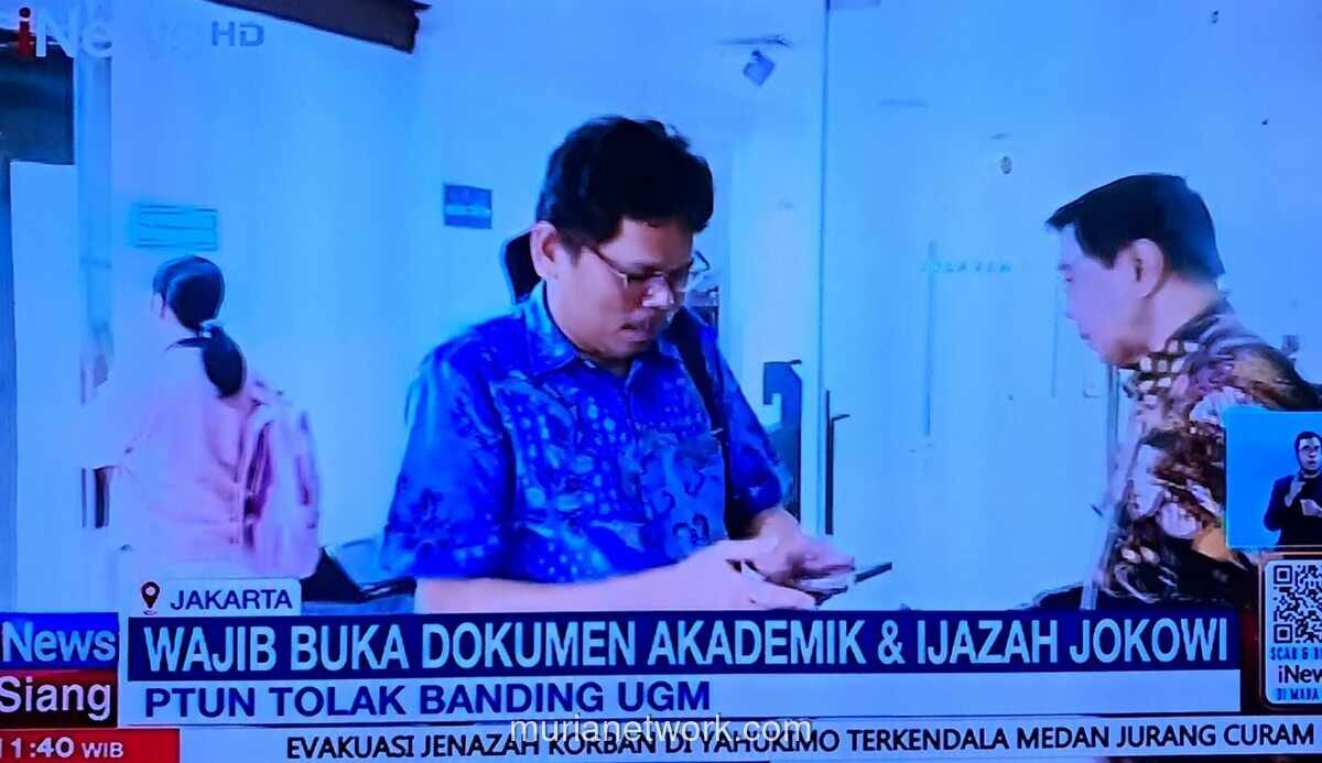PTUN Tolak Banding UGM, Salinan Ijazah dan Transkrip Nilai Jokowi Tetap Informasi Terbuka