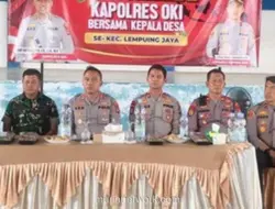 Polres OKI Gencarkan Sosialisasi dan Libatkan Desa dalam Pencegahan Karhutla