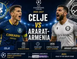 Celje Wajib Menang untuk Balas Dendam atas Ararat-Armenia di Kualifikasi Liga Champions