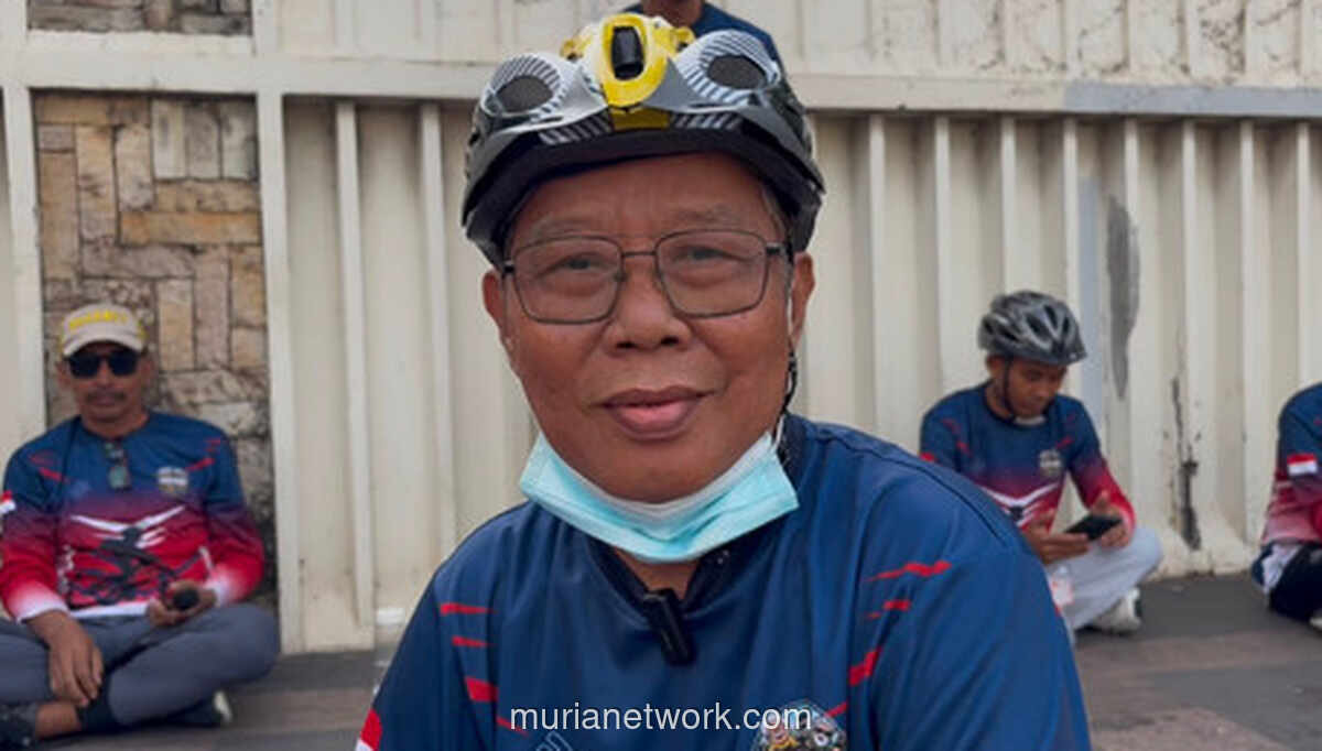 Semangat 75 Tahun Pamudji Gowes di CFD, Bukti Lansia Bisa Tetap Aktif