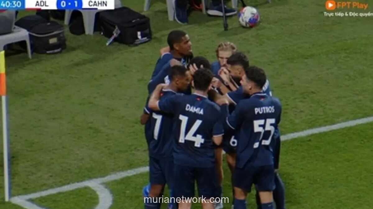 Cong An Ha Noi Ciptakan Sejarah, Kalahkan Adelaide United 2-0 di Play-off ACL Elite