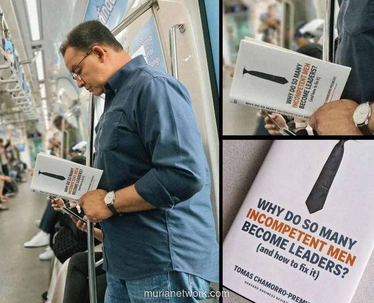 Mengapa Banyak Pria Inkompeten Jadi Pemimpin? Buku yang Dibaca Anies Baswedan Jelaskan
