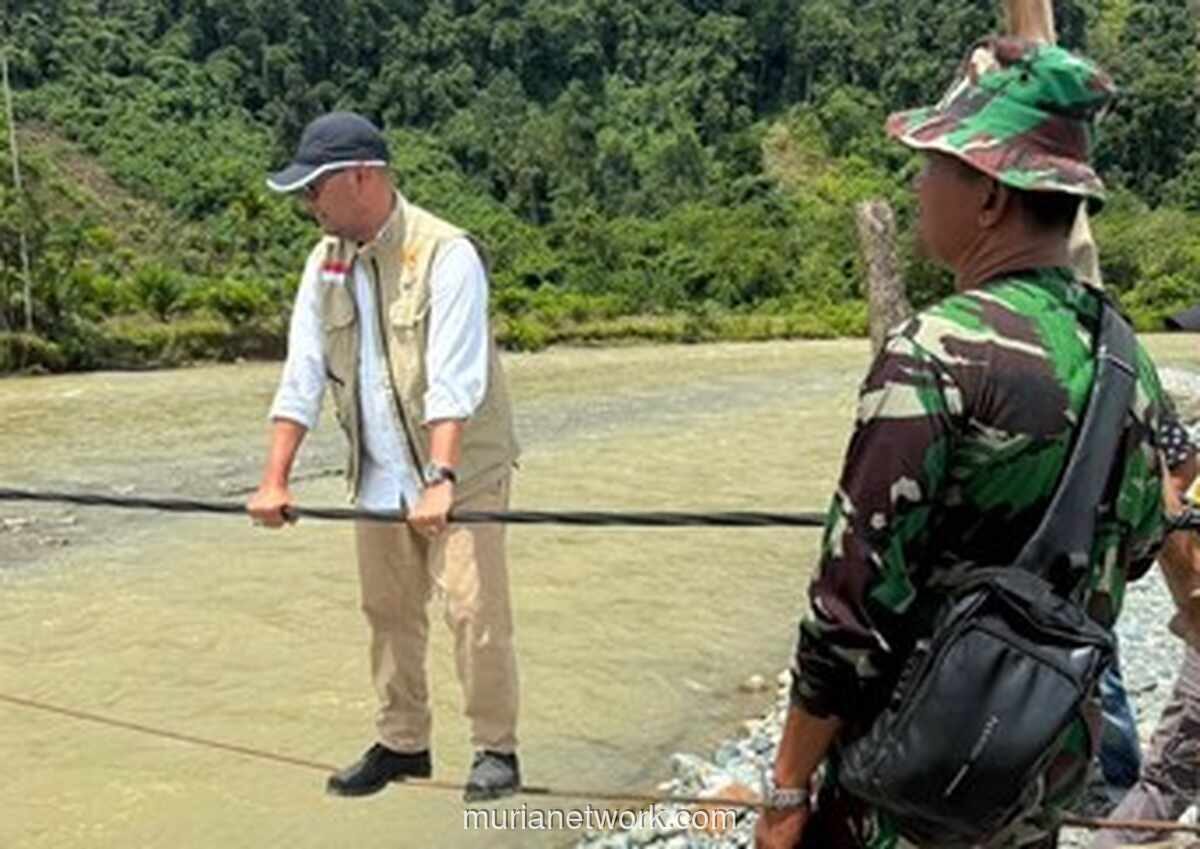 Jembatan Gantung Perintis Garuda Segera Pulihkan Akses Warga Sikundo