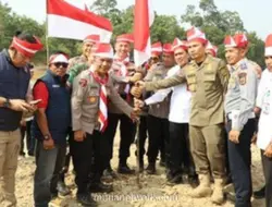 Ekspedisi Merah Putih Presisi di Kuansing: Tanam Pohon, Kibarkan Bendera, dan Tebar Bantuan Sosial