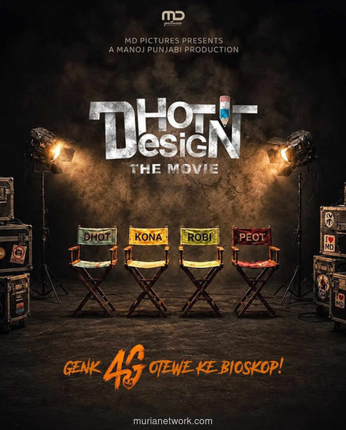 Dhot Design Resmi Diangkat ke Layar Lebar, MD Pictures Siap Garap Film Live-Action