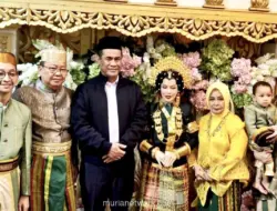 Mentan Amran Hadiri Akad Nikah Putri Sahabat di Makassar di Tengah Agenda Padat