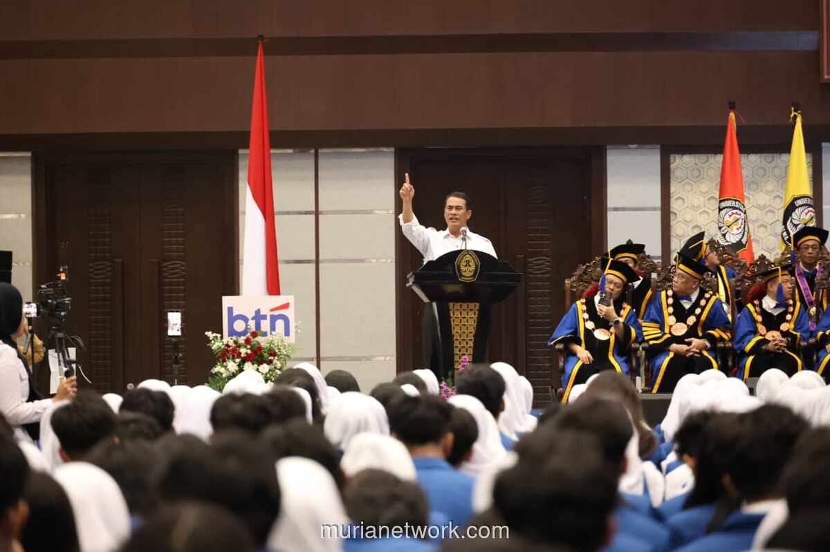 Mentan Amran Ajak 5.155 Mahasiswa Baru Undip Jadi Garda Terdepan Regenerasi Petani