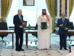 Turki, Arab Saudi, dan Pakistan Teken Perjanjian Pertahanan Bersama di Makkah