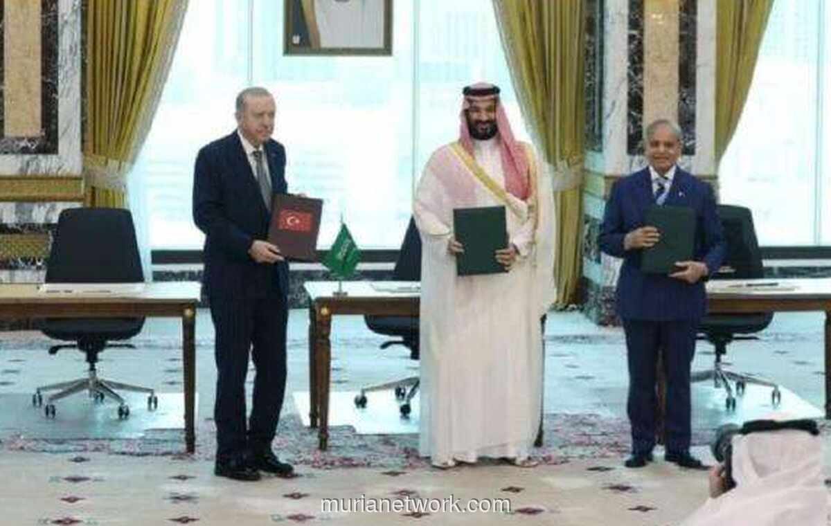 Turki, Arab Saudi, dan Pakistan Teken Perjanjian Pertahanan Bersama di Makkah