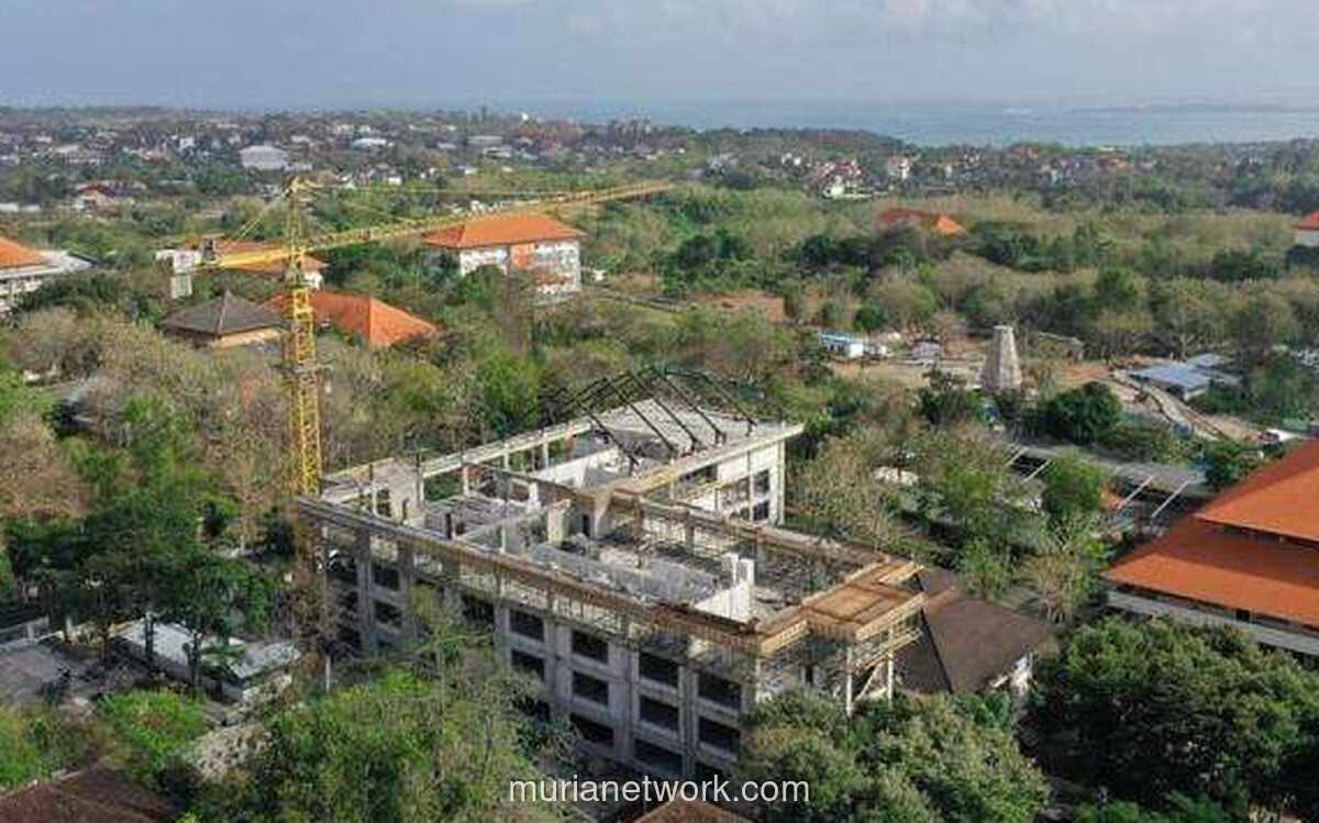 Progres Gedung Laboratorium L-SSIT Universitas Udayana Capai 47,11 Persen