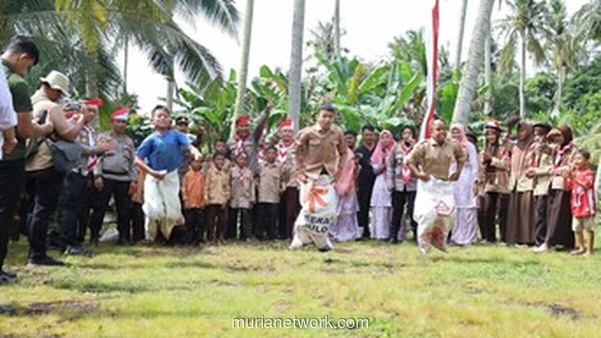 Ekspedisi Merah Putih di Siak: Tanam Mangrove, Bagikan Sembako, dan Hibur Anak-anak