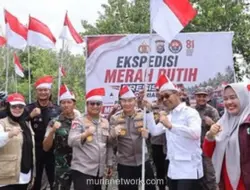 Polda Riau Gelar Ekspedisi Merah Putih di Panipahan, Salurkan Bantuan hingga Tanam Mangrove