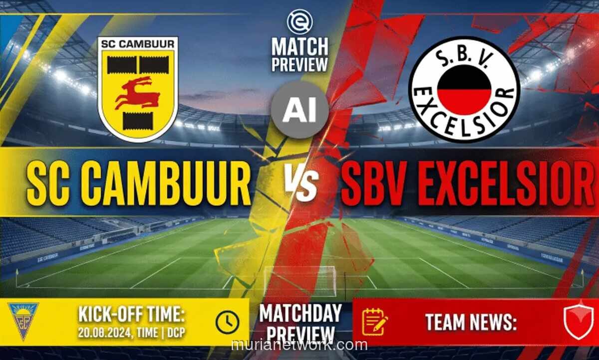 Excelsior Hancurkan Cambuur 3-0 di Laga Perdana Eredivisie