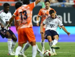 FC Bayern Menang 2-1 atas Jeju SK FC dalam Tur Asia