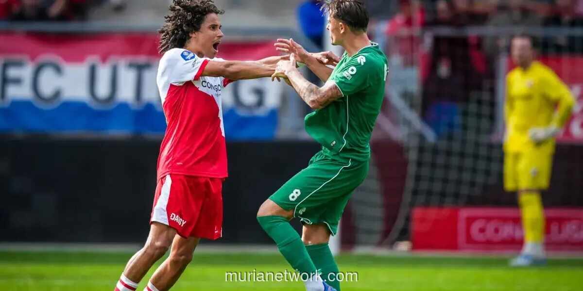 Debut Pahit Anthony Correia, FC Utrecht Takluk di Kandang Groningen