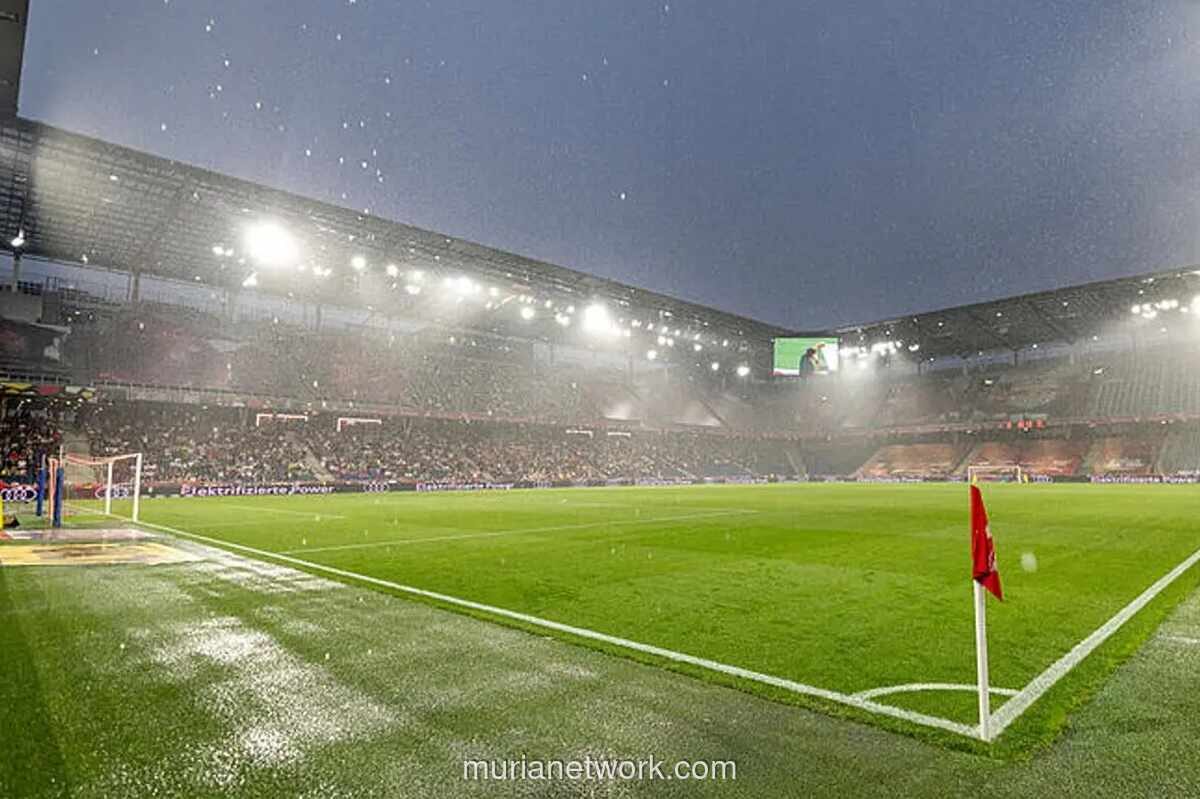 Hujan Deras Tunda Laga Salzburg vs Pafos di Kualifikasi Liga Europa