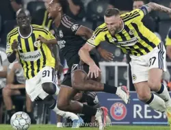 Fenerbahce dan Lyon Imbang 1-1 di Leg Pertama Playoff Liga Champions