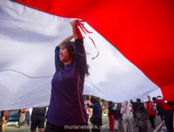 Kirab Merah Putih 500 Meter Meriahkan Menjelang HUT ke-81 RI di Bogor