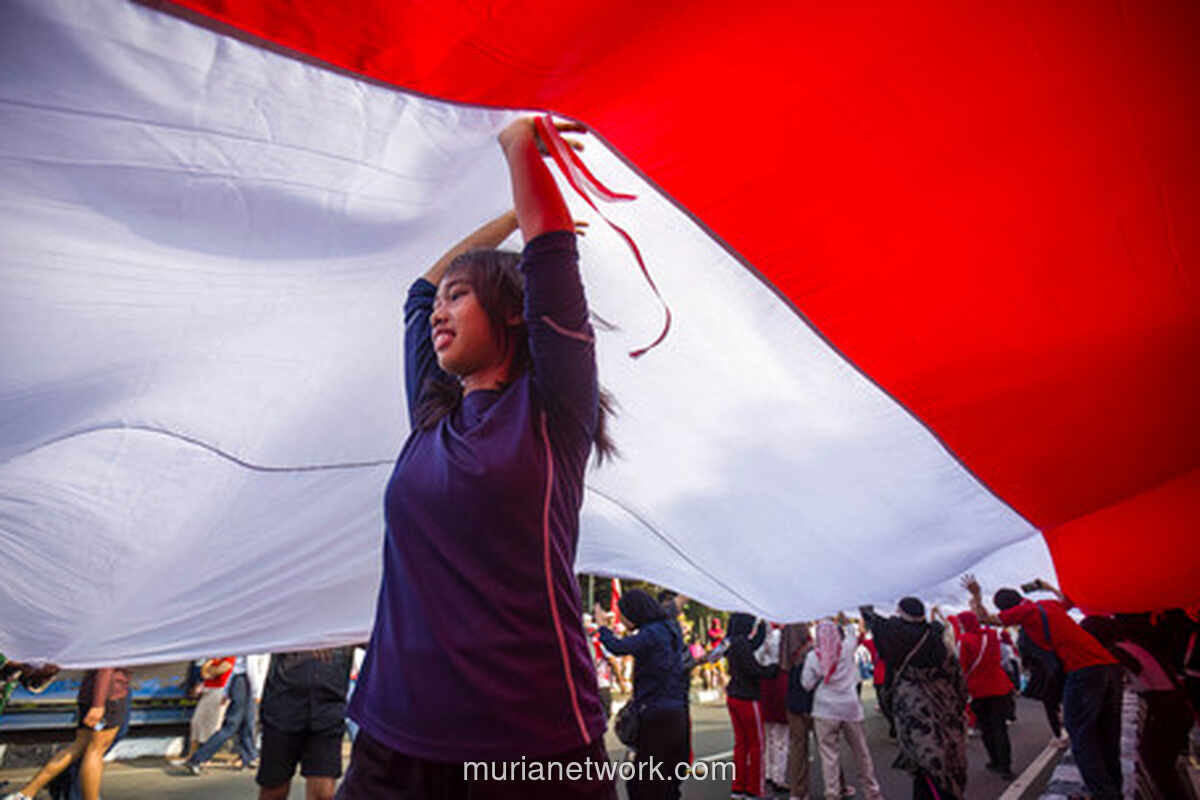 Kirab Merah Putih 500 Meter Meriahkan Menjelang HUT ke-81 RI di Bogor